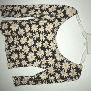 Daisy crop top